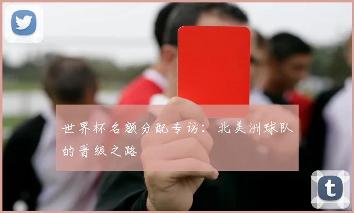 世界杯名额分配专访：北美洲球队的晋级之路